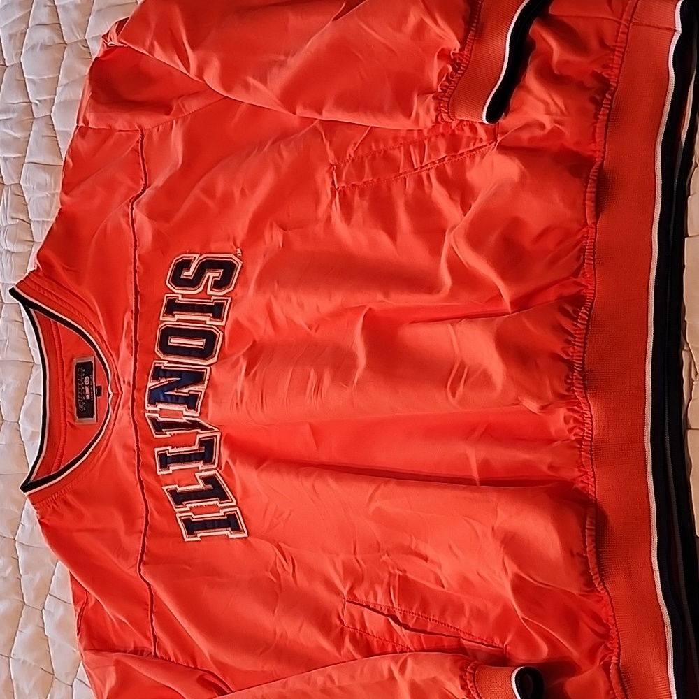 Men's Illinois Windbreaker, Colloseum Athletics Size XL, NWOT